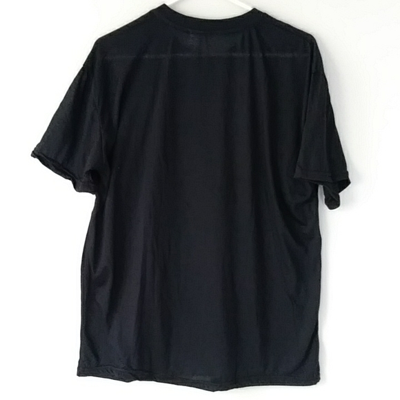 New Land of the Free Home of the Brave Bald Eagle T-Shirt L Black - Picture 5 of 8